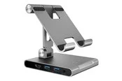 j5create JTS224-N - Multi-Angle Stand with Docking Station for iPad Pro