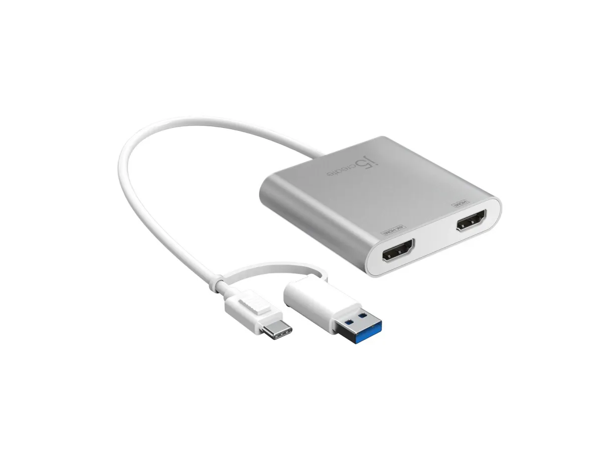 j5create USB-C to Dual HDMI - 20cm
