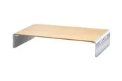 j5create Wood Monitor Stand with Docking Station