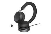Jabra Evolve2 75 Link380c MS Stereo Stand Black