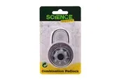 Johntoy Science Explorer Padlock with Number Combination
