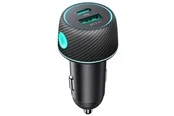 Joyroom 60W USB-C USB-A car charger JR-CCN01 - black