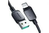 Joyroom Multi-Color Series A14 Lightning /USB-A 2.4A 1.2 m Cable - Black