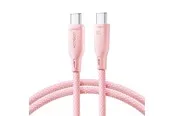 Joyroom Multi-Color Series S-A34 USB-C / USB-C PD 60W 1m Cable - Pink