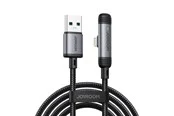 Joyroom S-A56 EnjoyX Series 90° USB-A - Lightning 3A cable 1.2m - black