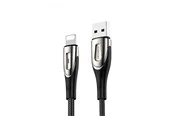 Joyroom Sharp Series S-M411 USB-A / Lightning 3A Cable 1.2m with Charging Indicator - Black