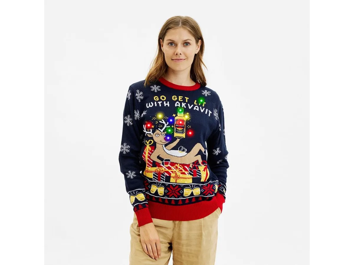 Jule-Sweaters - The akvavit sweater - 2XL/3XL