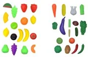 Junior Home Play Fruits Set 17 pcs 2 (Assorted)