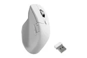 Keychron M6 Silent - Light 86g Wireless 8K - Vertical mouse (Weiß)