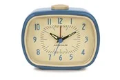 Kikkerland Retro Alarm Clock - Blue