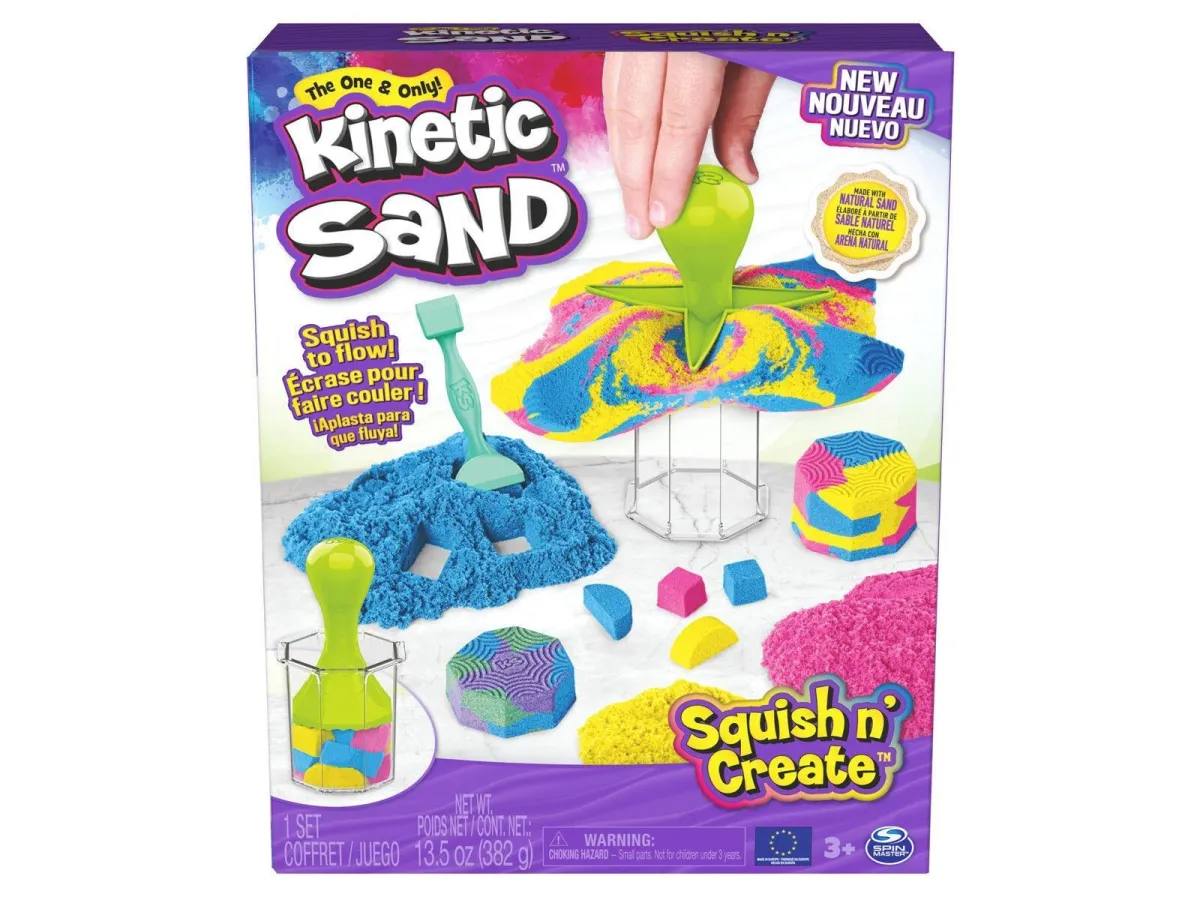 Kinetic Sand Squish N' Create