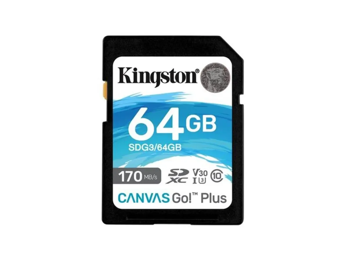 Kingston Canvas Go! Plus SD - 170MB/s - 64GB