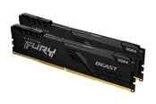 Kingston FURY Beast DDR4-3200 - 64GB - CL16 - Dual Channel (2 pcs) - Intel XMP - Schwarz