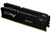 Kingston FURY Beast DDR5-6000 - 32GB - CL30 - Dual Channel (2 pcs) - AMD EXPO & Intel XMP - Schwarz