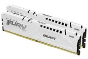 Kingston FURY Beast DDR5-6000 - 32GB - CL36 - Dual Channel (2 pcs) - AMD EXPO - Weiß