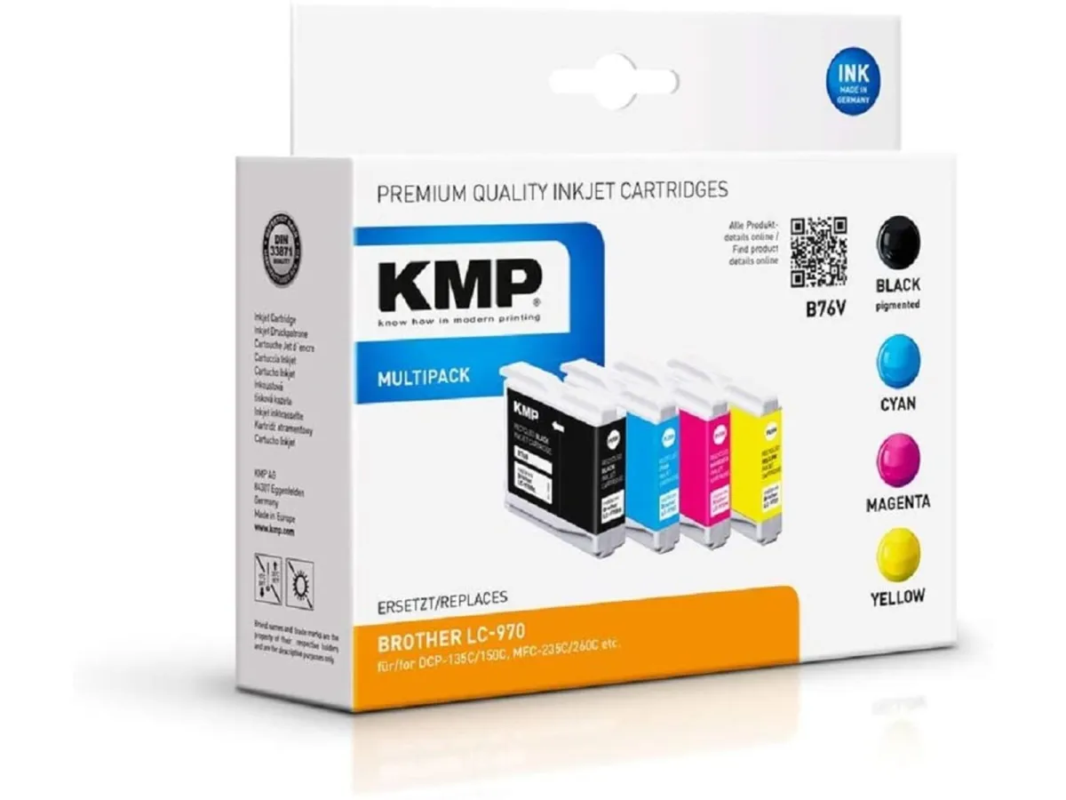 KMP MULTIPACK B76V - Tintenpatrone Cyan