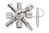 KNIPEX TwinKey®, für gängige Schränke und Absperrsysteme