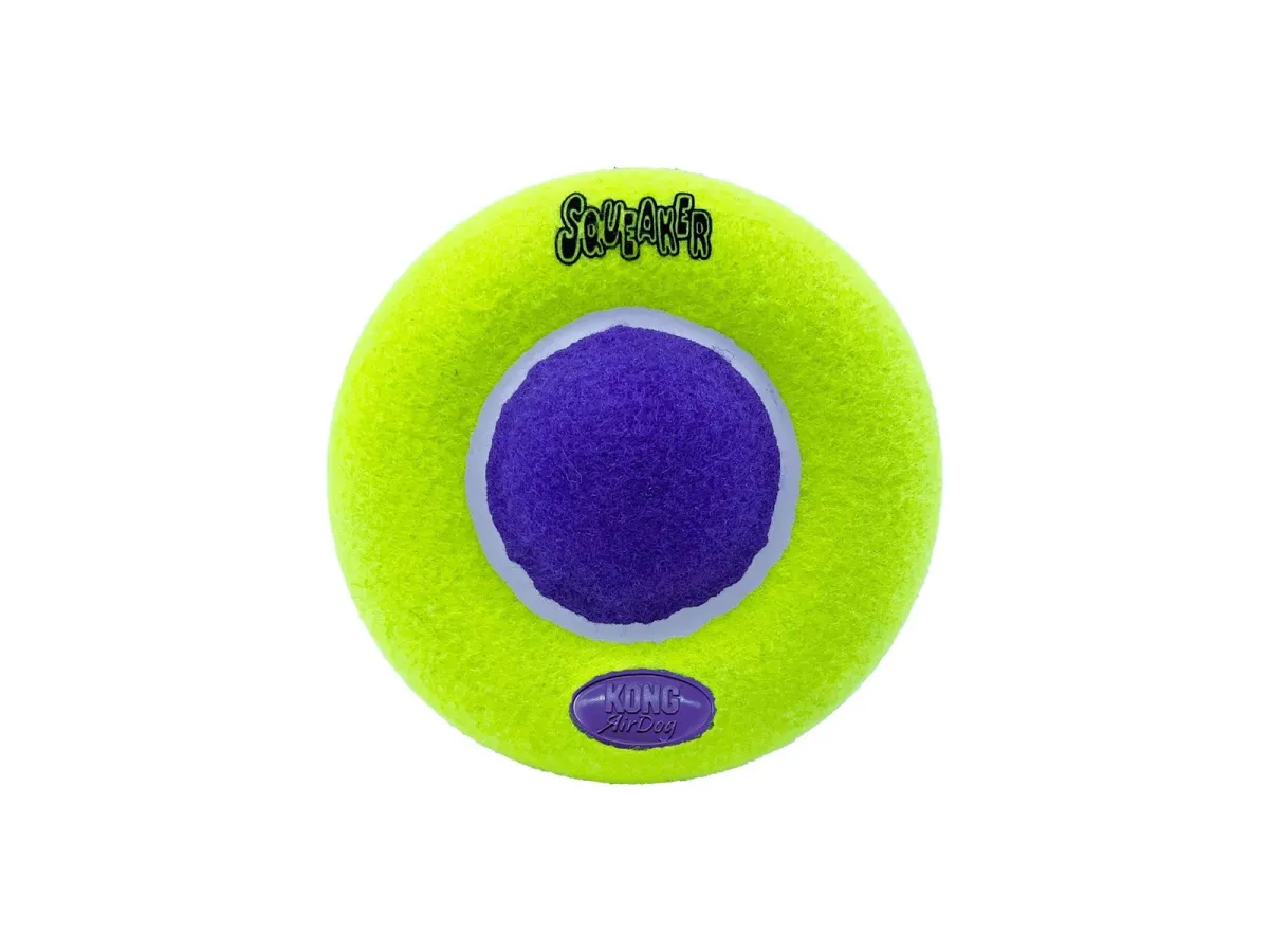 KONG AirDog Squeaker Saucer 16 x 16cm