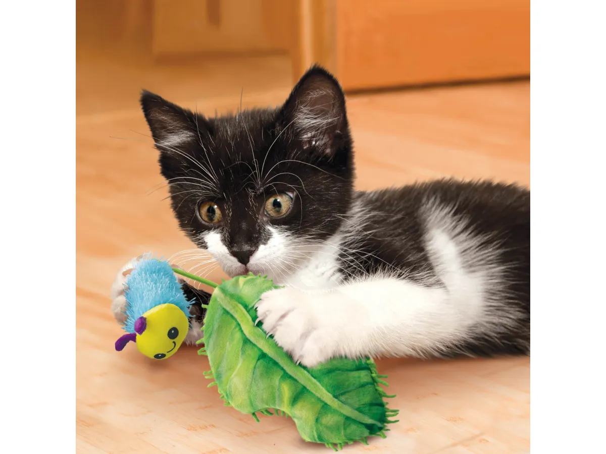 KONG Cat Toy Flingaroo Caterpillar 25cm