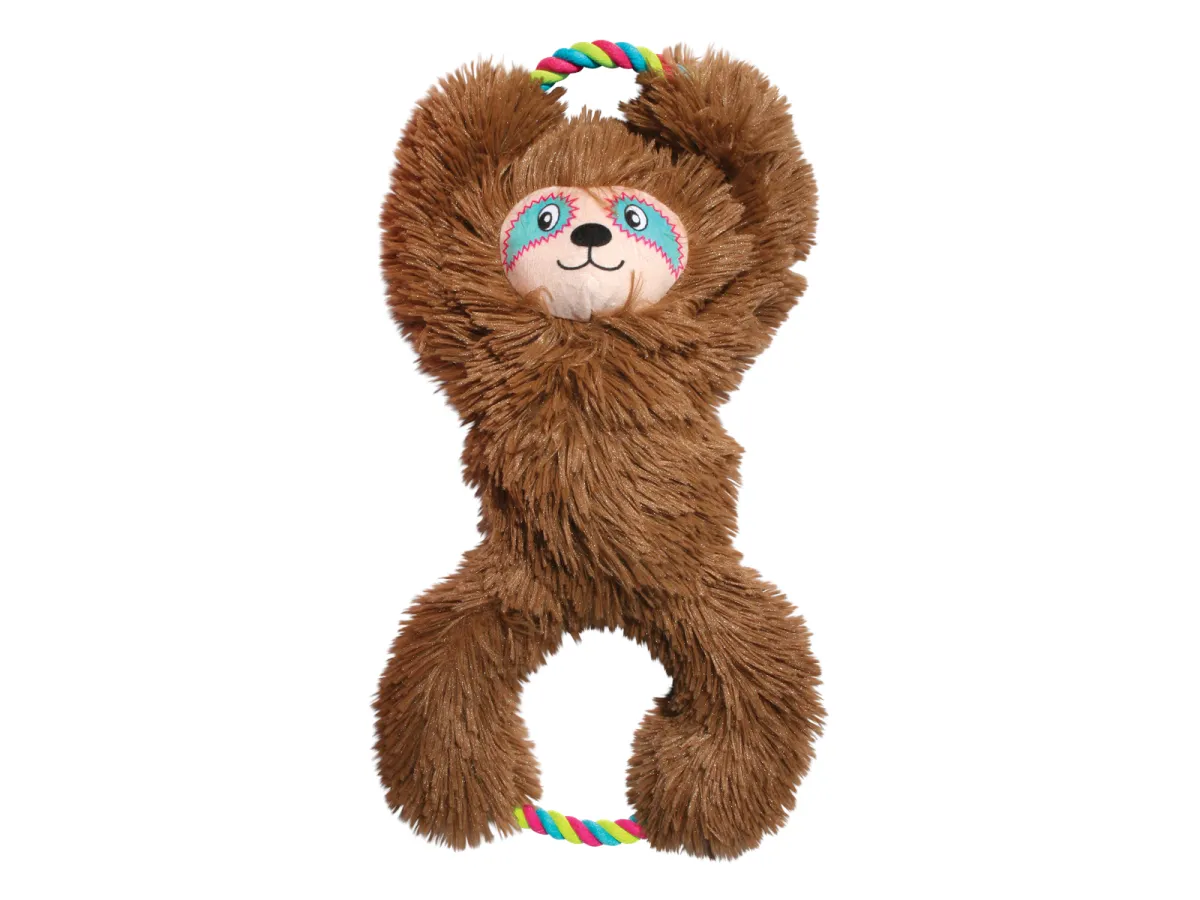 KONG Dog Toy Tuggz Sloth 42cm