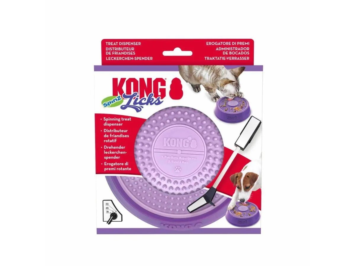 KONG - Licks Spinz S 15x15x4cm