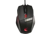 Konix Drakkar Souris Runemaster Gaming Mouse (Black/Red) - Gaming Maus (Schwarz mit rotes Licht)