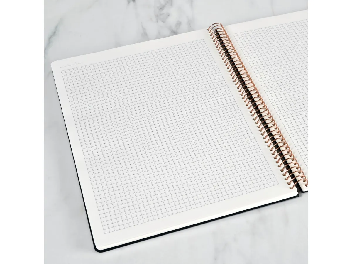 KOZO Squared Notebook A4 Premium Navy