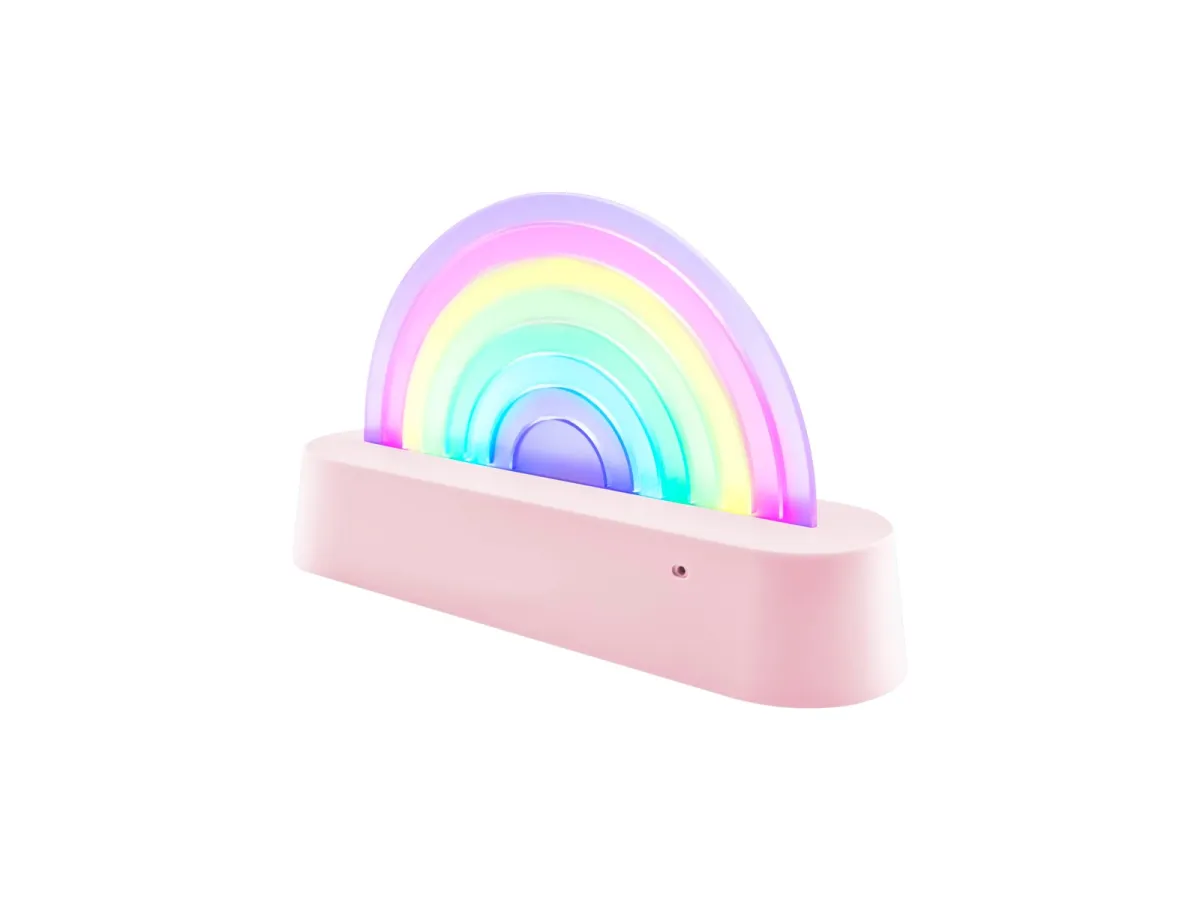Lalarma Dancing Rainbow Lamp - Rose