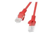 Lanberg patch cable - 1 m - red RAL 3017 - Rot - 1 meter