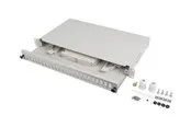 Lanberg patch panel - 1U - 19" - 24 x SC duplex / 24 x LC quad