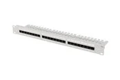 Lanberg patch panel - 1U - 19" - with shelf