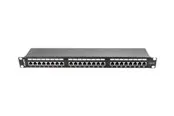 Lanberg PPS6-1024-B - patch panel - 1U - 19"