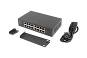 Lanberg RSGE-16 16-Port Gigabit Unmanaged Rack Switch