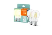 LEDVANCE SMART+ standard 60W/827 klar filament E27 Bluetooth - 2 pak