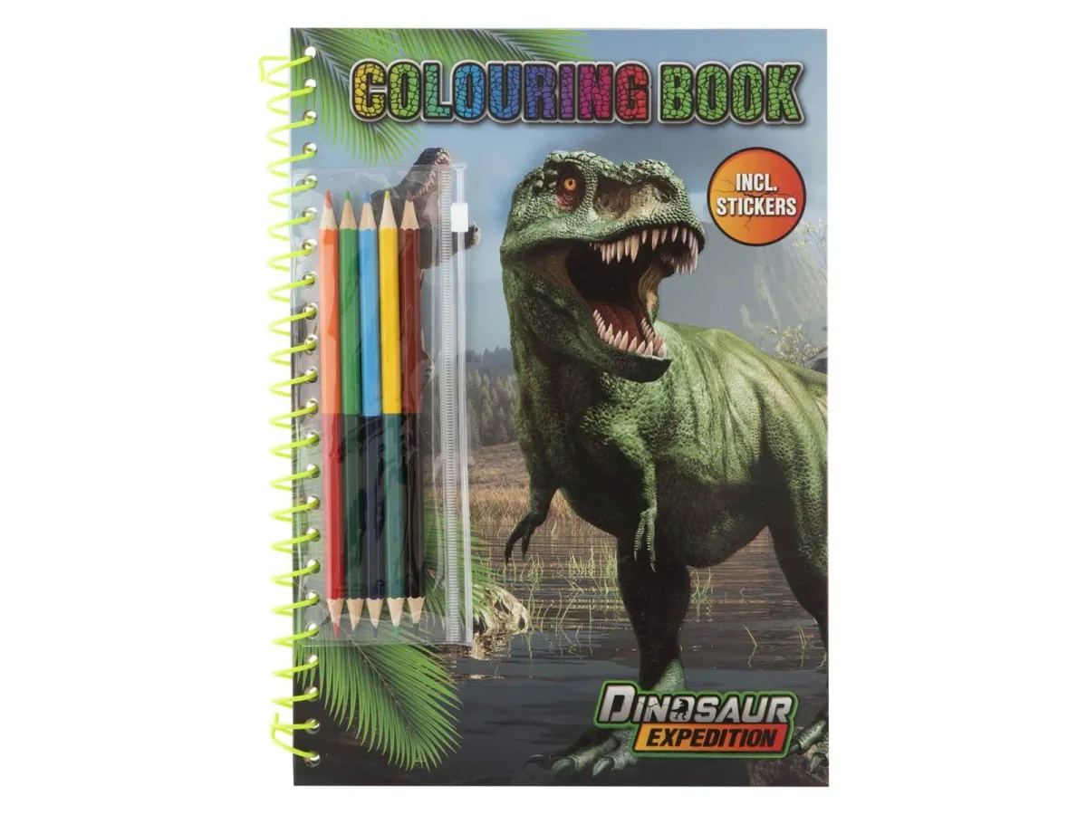 Legind Dino Coloring Book with Pencils