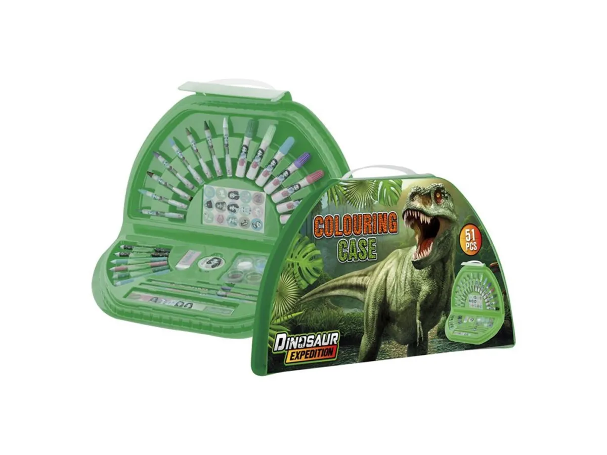 Legind Dino Coloring Case 51pcs.