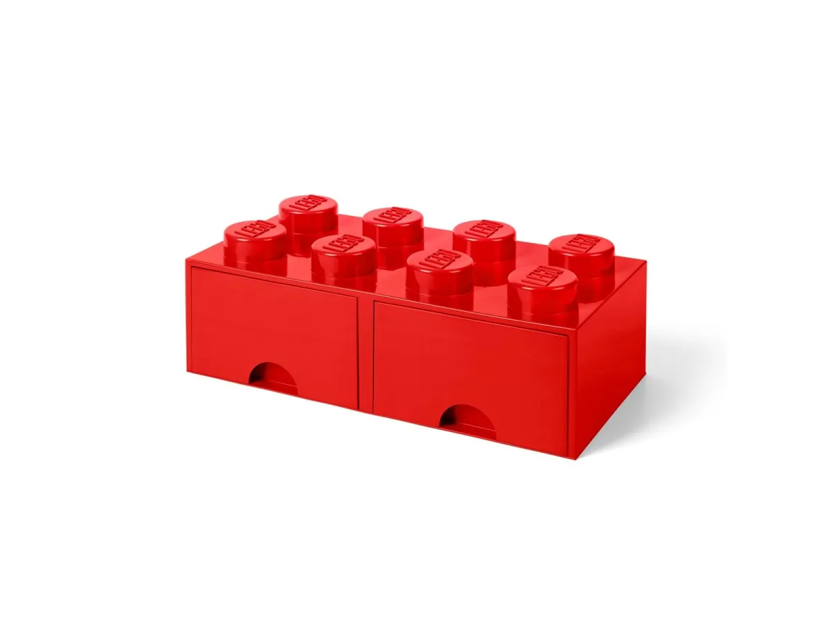 LEGO BRICK DRAWER 8 - RED