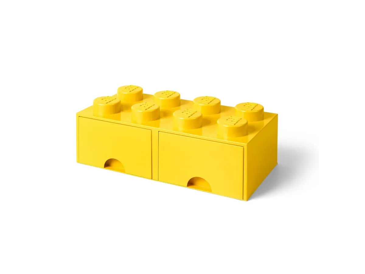 LEGO BRICK DRAWER 8 - YELLOW