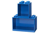 LEGO BRICK SHELF SET - BLUE