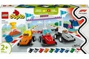 LEGO DUPLO 10445 F1® Team Rennautos mit Rennfahrern