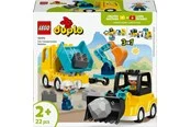 LEGO DUPLO 10475 Baufahrzeuge – 3-in-1-Set