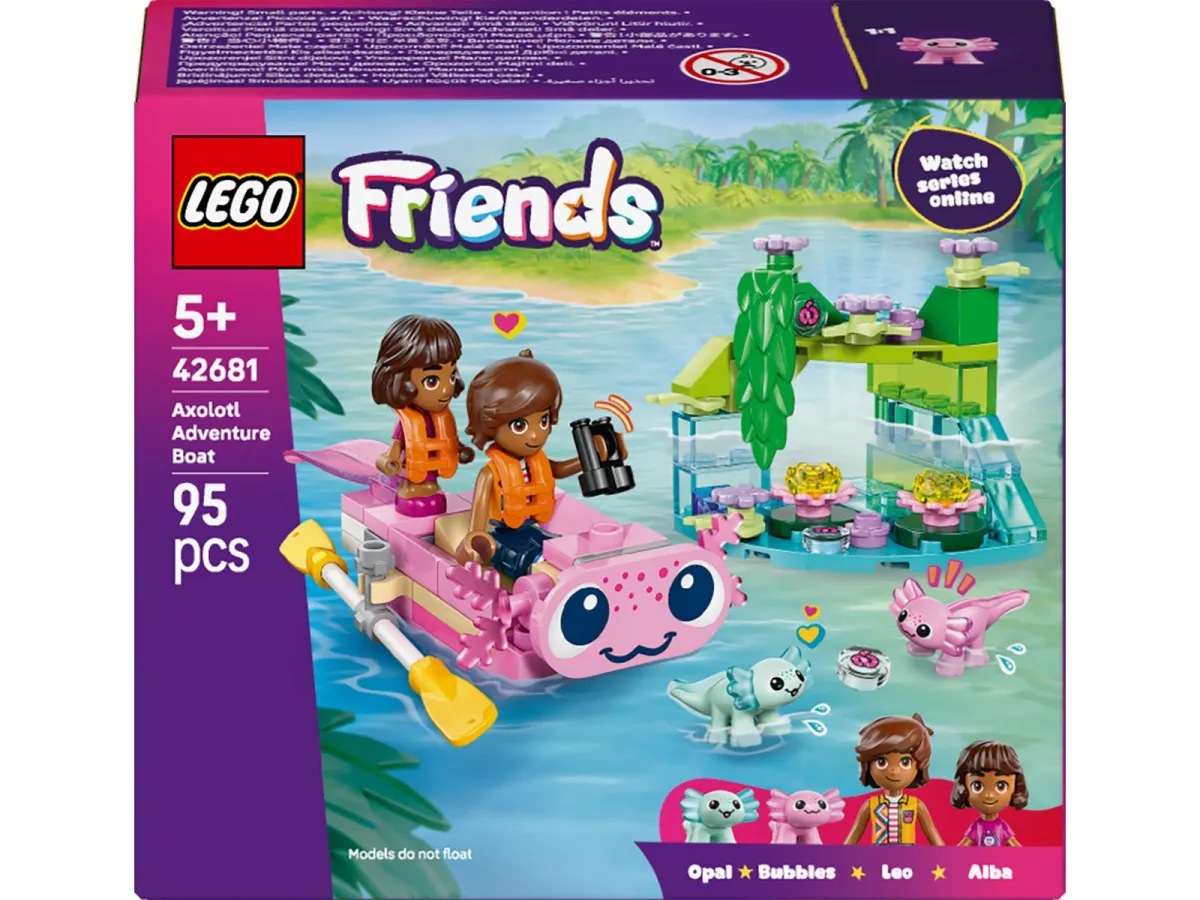 LEGO Friends 42681 Axolotl-Abenteuerboot