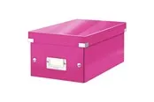 Leitz Click & Store WOW DVD Aufbewahrungsbox Pink