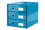 Leitz Click & Store WOW Schubladenset (3 Schubladen) Blau