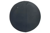 Leitz Ergo Active Sitzball mit Anti-Wegroll-Design, 55cm Dunkelgrau