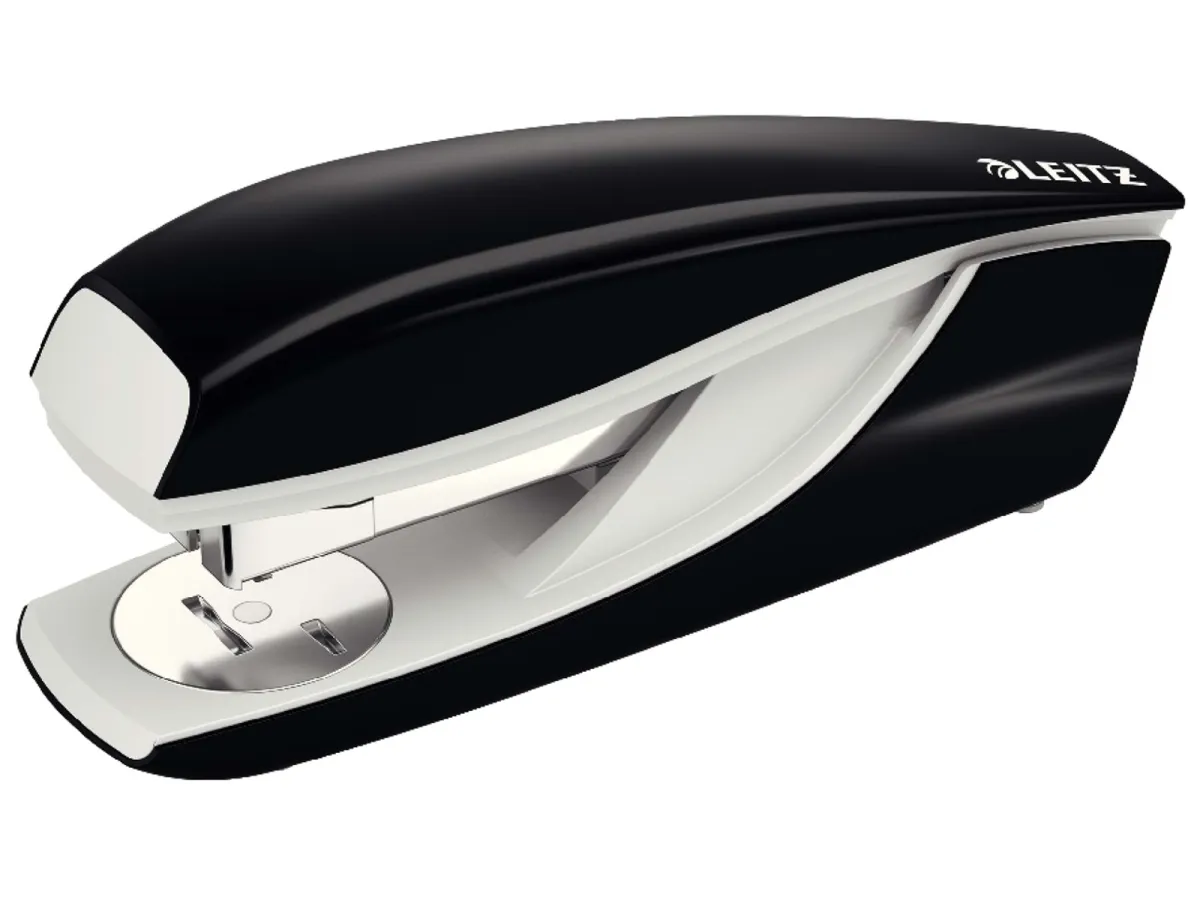 Leitz NeXXt Starkes Büroheftgerät (Metall) Schwarz