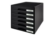 Leitz Plus Schubladenbox Schwarz