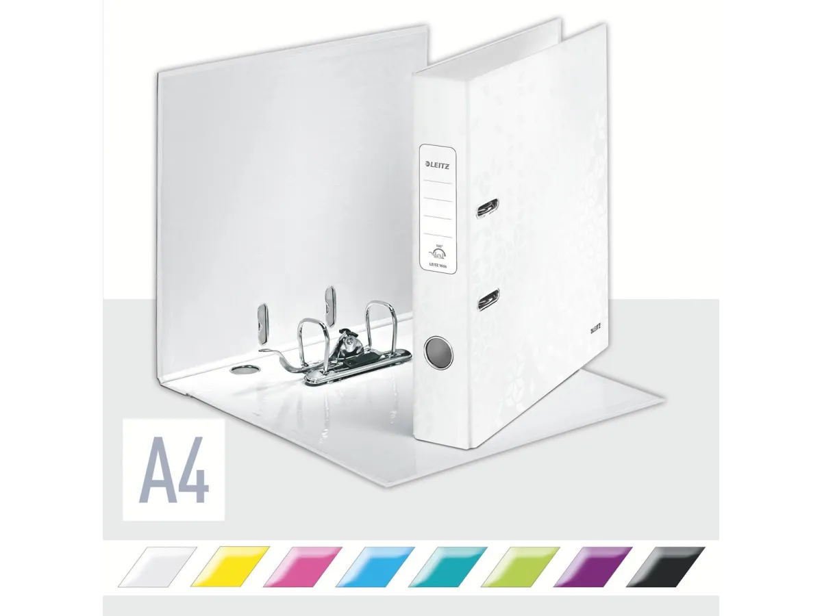 Leitz Qualitäts-Ordner 180° WOW Weiß