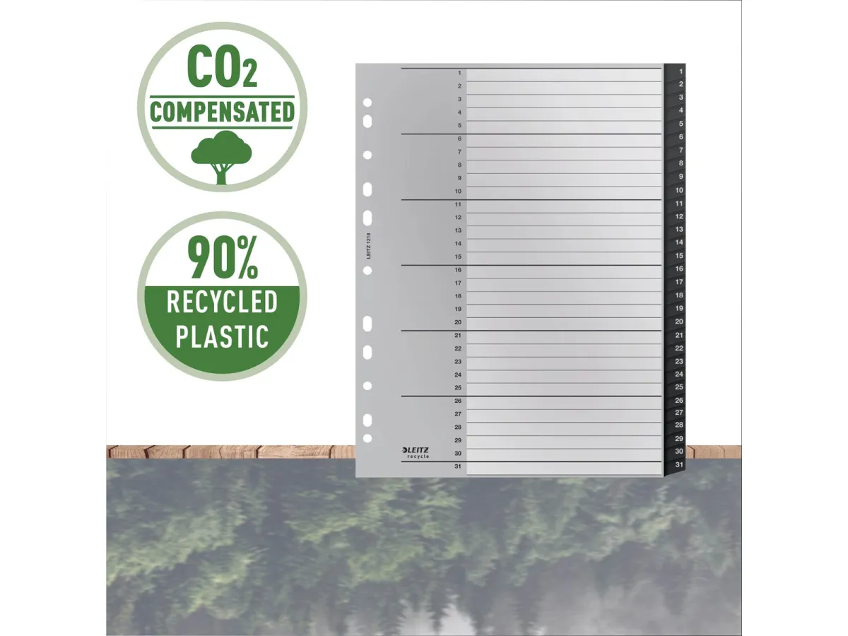 Leitz Recycle Register, PP, extrabreit