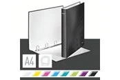 Leitz Ringbinder WOW Laminated A4+ 4DR/25mm Black